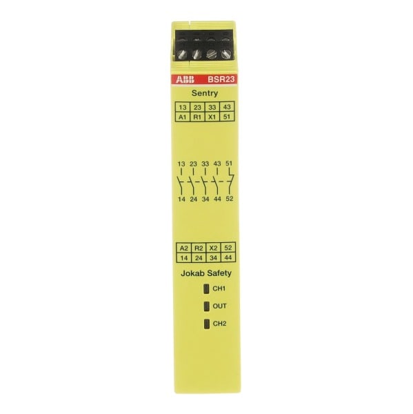 ABB - SENTRY BSR23 24VDC Sicherheitsrelay Relaisausgänge 4 NO + 1 NC