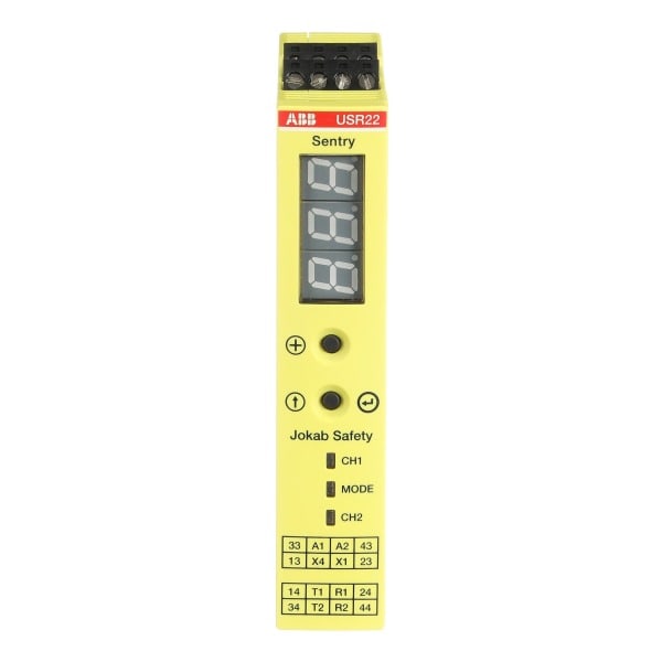 ABB - SENTRY USR22 24VDC Sicherheitsrelay Relaisausgänge 2 NO + 2 NO separat