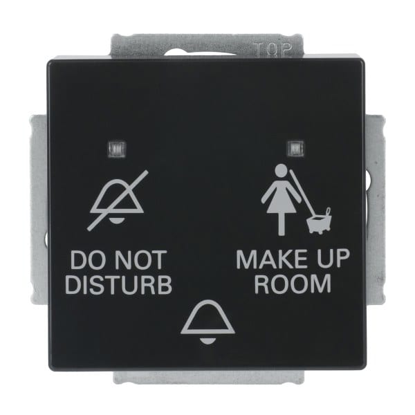 BUSCH-JAEGER - Klingeltaster-Einsatz DND/MUR 230V Ausseneinheit LED anthrazit - Plattform 63