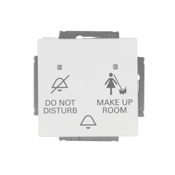 BUSCH-JAEGER - Klingeltaster-Einsatz DND/MUR 230V Ausseneinheit LED studioweiß - Plattform 63