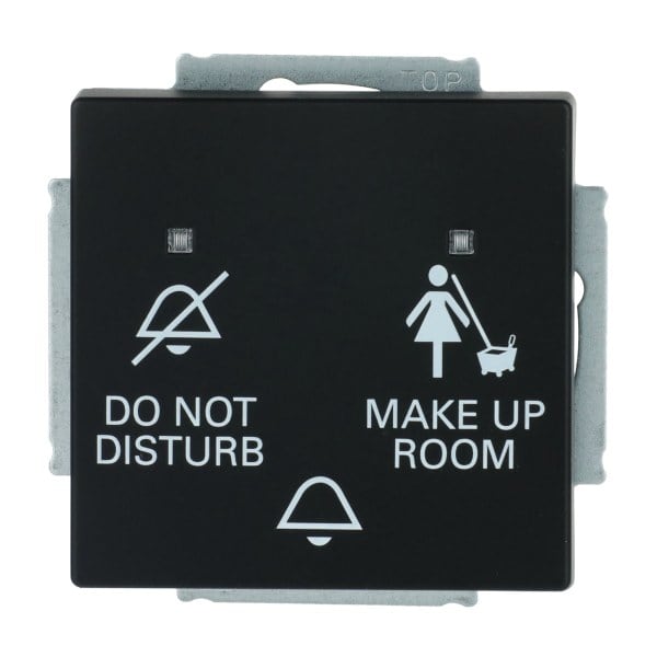 BUSCH-JAEGER - Klingeltaster-Einsatz DND/MUR 230V Ausseneinheit LED schwarz matt - Plattform 63