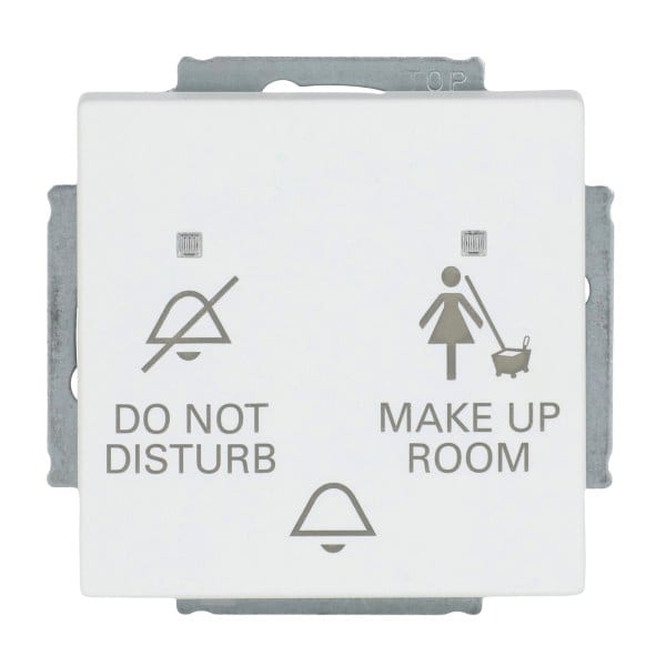 BUSCH-JAEGER - Klingeltaster-Einsatz DND/MUR 24V 6A Ausseneinheit LED studiow matt Plattform 63