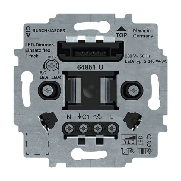 BUSCH-JAEGER - LED Tastdimmer Einsatz flex