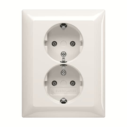 BUSCH-JAEGER - SI SCHUKO Doppel-STD 202 EUJR-914