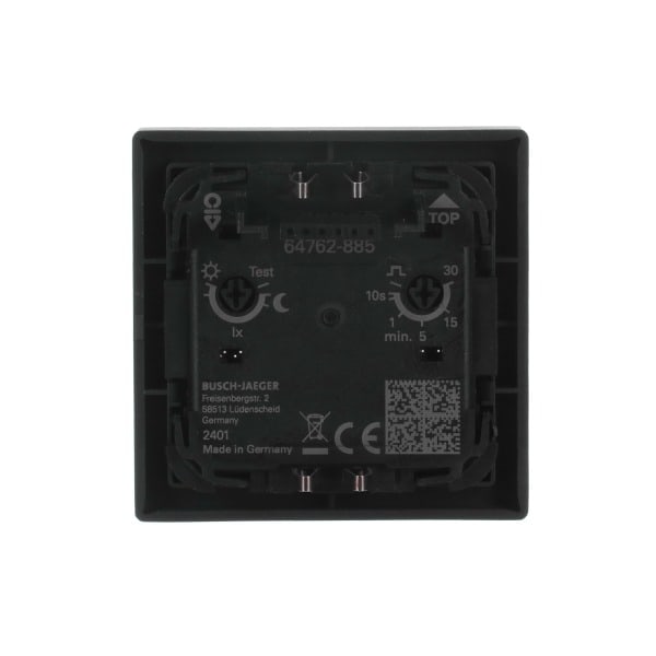 BUSCH-JAEGER - Busch-Wächter flex UP Komfort Sensor mit Selectlinse schwarz matt -Plattform 63