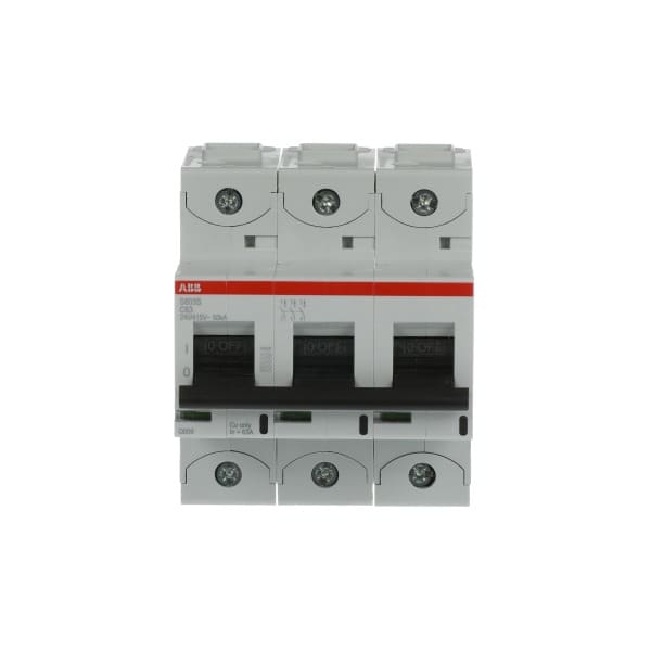 ABB - HLS-Sicherungsautomat 3-polig Charakteristik C Bemessungsstrom 63A 50kA/400VAC