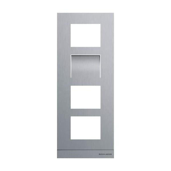 BUSCH-JAEGER - Frontplatte Video 1/4 aluminium - Busch-Welcome 2-Draht und Welcome IP