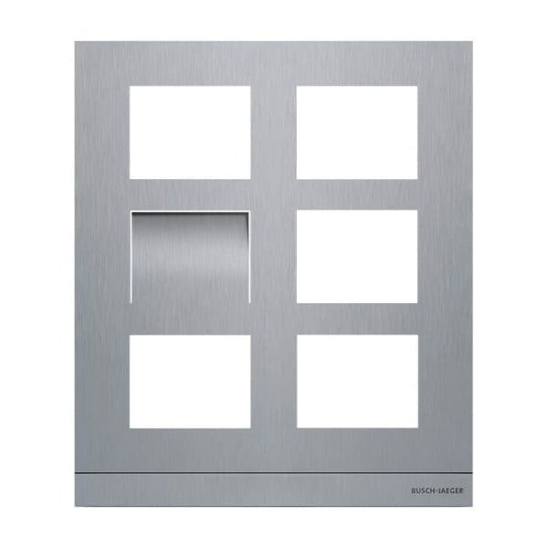 BUSCH-JAEGER - Frontplatte Video 2/3 aluminium - Busch-Welcome 2-Draht und Welcome IP
