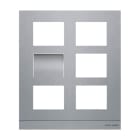 BUSCH-JAEGER - Frontplatte Video 2/3 aluminium - Busch-Welcome 2-Draht und Welcome IP