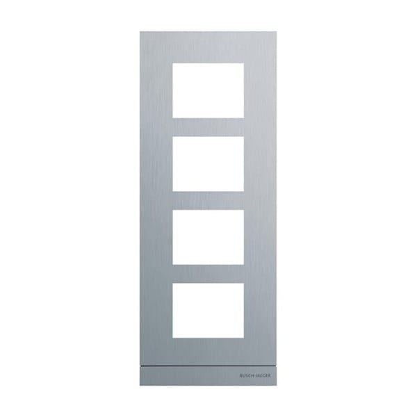 BUSCH-JAEGER - Frontplatte Audio 1/4 aluminium - Busch-Welcome 2-Draht