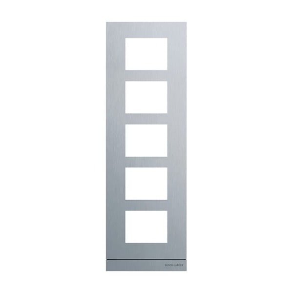 BUSCH-JAEGER - Frontplatte Audio 1/5 aluminium - Busch-Welcome 2-Draht