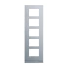BUSCH-JAEGER - Frontplatte Audio 1/5 aluminium - Busch-Welcome 2-Draht