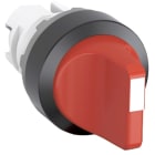 ABB - M2SS1-10R Wahlschalter-Vorsatz B-C rot, 2 Stellungen, kurzer Drehgriff