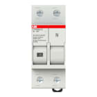 ABB - Sicherungshalter 1P+N In=30A mit Sicherungsbruchanzeige
