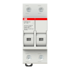 ABB - Sicherungshalter 2P In=30A mit Sicherungsbruchanzeige
