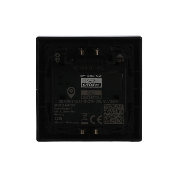 BUSCH-JAEGER - WL Busch-Wächter flex UP Komfort-Sensor mit Multilinse anthrazit - Plattform 63