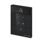 BUSCH-JAEGER - free@home Tenton Raumtemperaturregler mit Bedienfunktion 6-fach schwarz matt