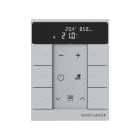 BUSCH-JAEGER - free@home Tenton Raumtemperaturregler CO2/Feuchtesensor/IAQ 6-fach alusilber
