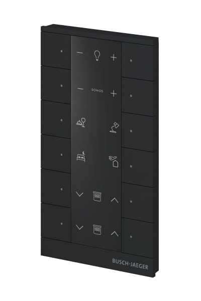 BUSCH-JAEGER - free@home Tenton Bedienelement 12-fach schwarz matt