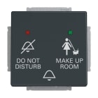 BUSCH-JAEGER - Klingeltaster-Einsatz DND/MUR 24V 0,05A Ausseneinheit anthrazit - Plattform 63