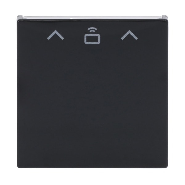 BUSCH-JAEGER - Zentralscheibe mit Aufdruck Pfeile CARD RFID anthrazit - Plattform 63