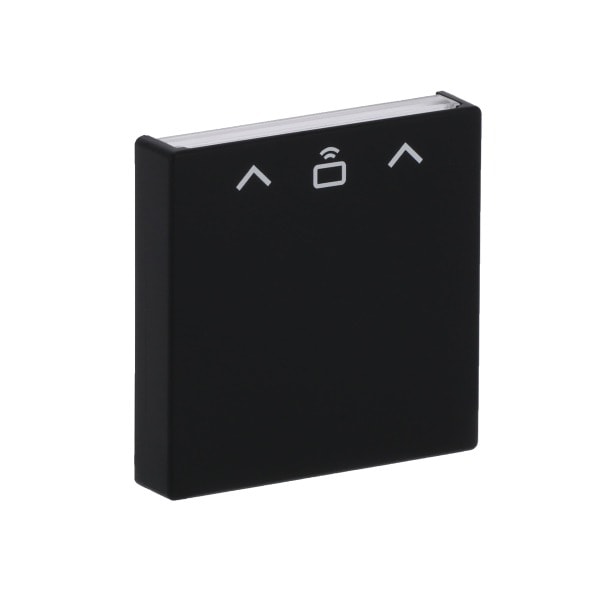 BUSCH-JAEGER - Zentralscheibe mit Aufdruck Pfeile CARD RFID schwarz matt - Plattform 63