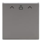 BUSCH-JAEGER - Zentralscheibe mit Aufdruck Pfeile CARD RFID edelstahl - pur edelstahl