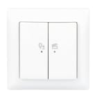 BUSCH-JAEGER - Komplettset WL LED-Dimmer-Einsatz flex 1-fach Funk alpinweiß - balance SI