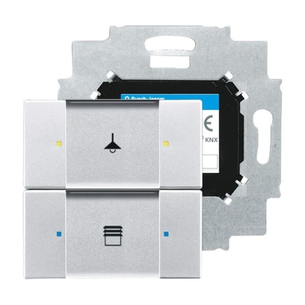 BUSCH-JAEGER - KNX Bedienelement 2-fach mit beiliegendem Busankoppler