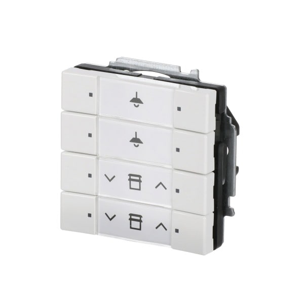 BUSCH-JAEGER - KNX Bedienelement 4-fach mit beiliegendem Busankoppler