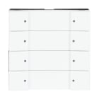 BUSCH-JAEGER - KNX Bedienelement 4/8-fach Multifunktion/Farbkonzept