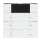 BUSCH-JAEGER - KNX Bedienelement 3/6-fach mit IR-Schnittstelle Multifunktion/Farbkonzept