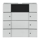 BUSCH-JAEGER - KNX Bedienelement 3/6-fach mit IR-Schnittstelle Multifunktion/Farbkonzept