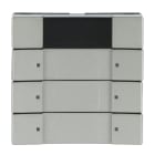 BUSCH-JAEGER - KNX Bedienelement 3/6-fach mit IR-Schnittstelle Multifunktion/Farbkonzept
