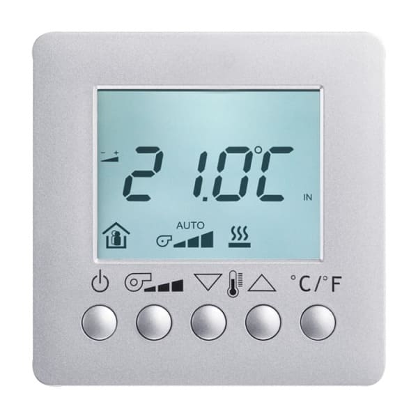 BUSCH-JAEGER - KNX Raumtemperaturregler Fan Coil mit Display AP mit integriertem Busankoppler