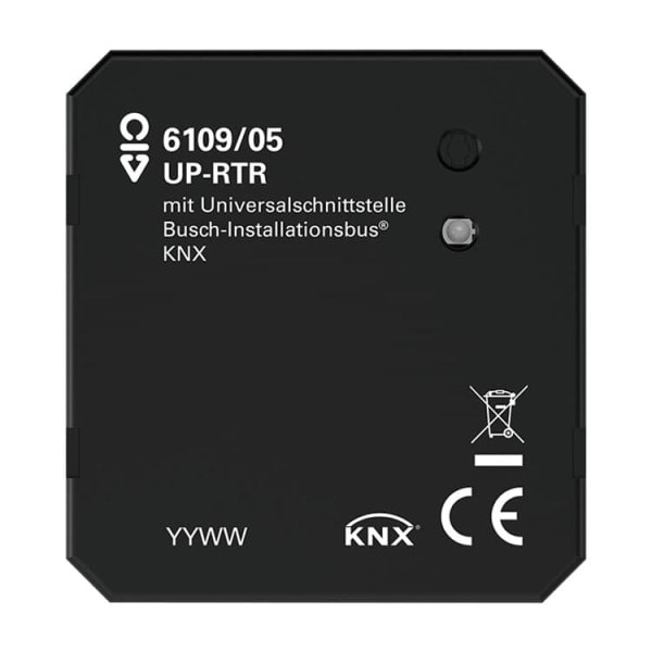 BUSCH-JAEGER - KNX Raumtemperaturregler mit Universaleingang 5-fach UP Heiz-/Kühlbetrieb