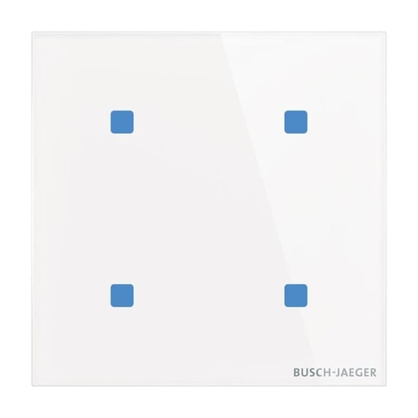 BUSCH-JAEGER - KNX Touch-Bedienelement 4-fach Konfigurierbares Gerät
