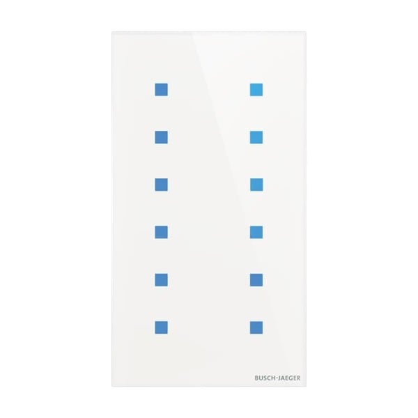BUSCH-JAEGER - KNX Touch-Bedienelement 12-fach Konfigurierbares Gerät