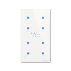 BUSCH-JAEGER - KNX Touch-Bedienelement 4-fach mit Raumtemperaturregler Konfigurierbares Gerät