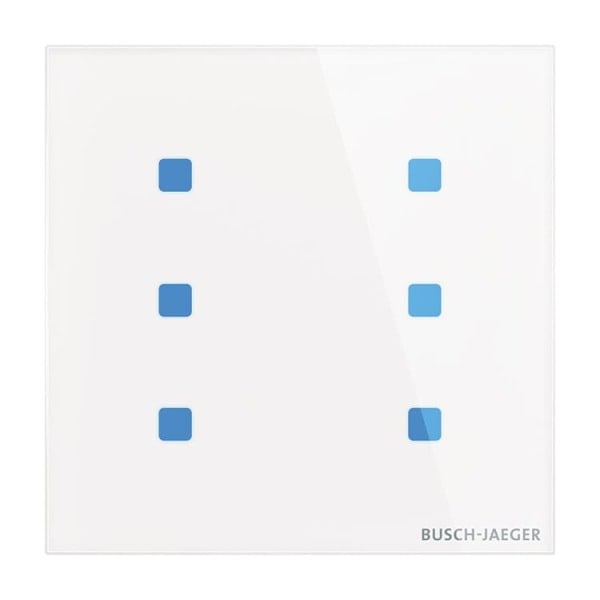 BUSCH-JAEGER - KNX Touch-Bedienelement 6-fach Konfigurierbares Gerät