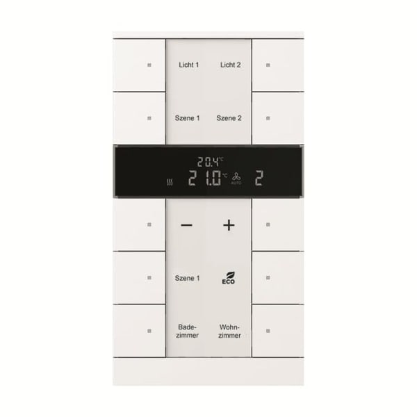 BUSCH-JAEGER - KNX Raumtemperaturregler 10-fach Busch-Tenton studiow