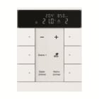 BUSCH-JAEGER - KNX Raumtemperaturregler mit CO2/Feuchte-Sensor 6-fach Busch-Tenton studiow