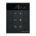 BUSCH-JAEGER - KNX Raumtemperaturregler Nebenstelle 6-fach Busch-Tenton schwarz matt