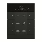 BUSCH-JAEGER - KNX Raumtemperaturregler 6-fach Busch-Tenton schwarz matt