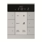 BUSCH-JAEGER - KNX Raumtemperaturregler 6-fach Busch-Tenton alusilber