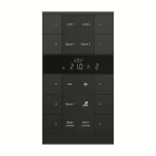 BUSCH-JAEGER - KNX Raumtemperaturregler 10-fach Busch-Tenton schwarz matt