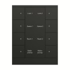 BUSCH-JAEGER - KNX Bedienelement 8-fach Busch-Tenton schwarz matt