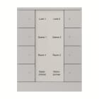 BUSCH-JAEGER - KNX Bedienelement 8-fach Busch-Tenton alusilber