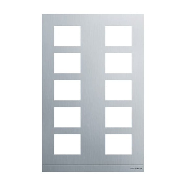 BUSCH-JAEGER - Frontplatte Audio 2/5 aluminium - Busch-Welcome 2-Draht