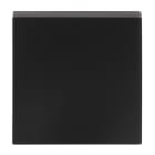 BUSCH-JAEGER - Zwischenring mit Klappdeckel TAE-Einsätze 50 x 50mm schwarz matt - art linear
